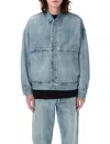 Fear Of God Denim Trucker Casual Jackets And Parka Blue In Denim