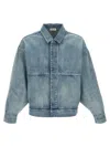 Fear Of God Denim Trucker Casual Jackets And Parka Blue