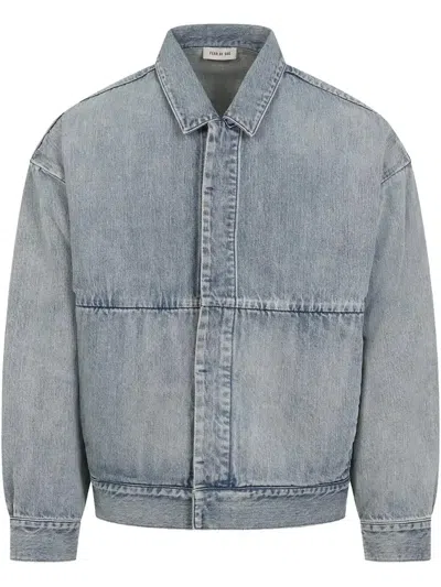 Fear Of God Light Blue Denim Trucker Jacket