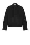 Fear Of God Oversized Denim Trucker Jacket In Black