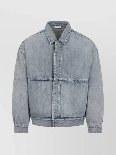FEAR OF GOD DENIM TRUCKER JACKET BUTTONED CUFFS