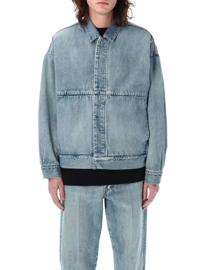 Fear Of God Denim Trucker Jacket In Pink