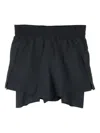 Fear Of God Double-layer Shorts In Black