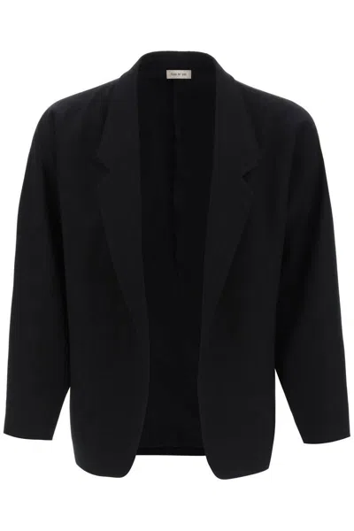 Fear Of God Double Wool 8th California Blazer In Black