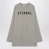 Fear Of God Ribbed Crew Neck Graphic Print T-shirt