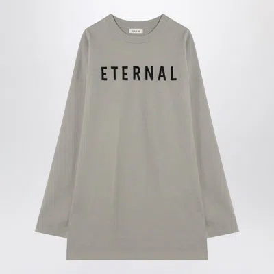 FEAR OF GOD FEAR OF GOD DOVE-GREY ETERNAL T-SHIRT