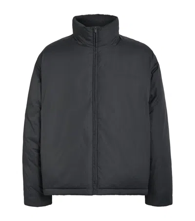 Fear Of God Down Drawstring Puffer Jacket In Blue