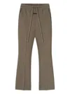 Fear Of God Pleated Drawstring Pants In Brown