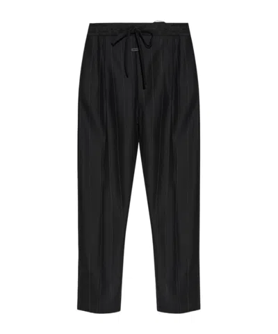 Fear Of God Drawstring Casual Pants In Black