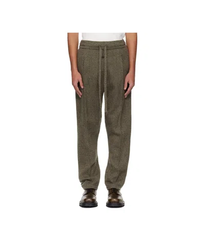 Fear Of God Drawstring Casual Pants In Green