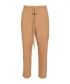 Fear Of God Relaxed Sweatpant Trousers Brown In Nude