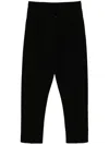 Fear Of God Drawstring Drop-crotch Trousers In Black
