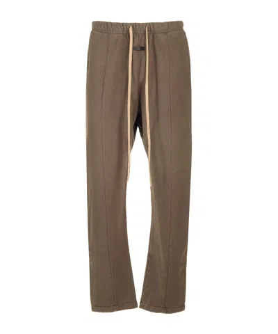 Fear Of God Drawstring Joggers In Brown
