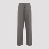 Fear Of God Straight Leg Pants Drawstring Waist In Gray
