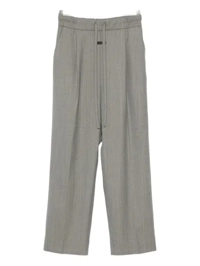 Fear Of God Drawstring Trousers In Gray