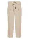 Fear Of God Drawstring Trousers In Neutral