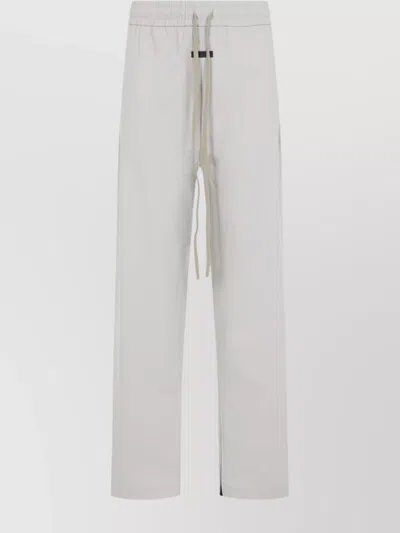 FEAR OF GOD DRAWSTRING WAIST STRAIGHT LEG TROUSERS
