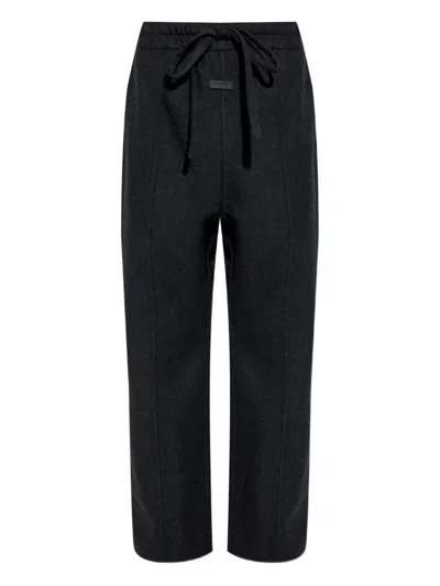 Fear Of God Drawstring-waist Trousers In Blue