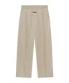 Fear Of God Wide Cargo Trousers In Nude