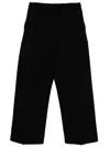 Fear Of God Drawstring Drop-crotch Trousers In 黑色