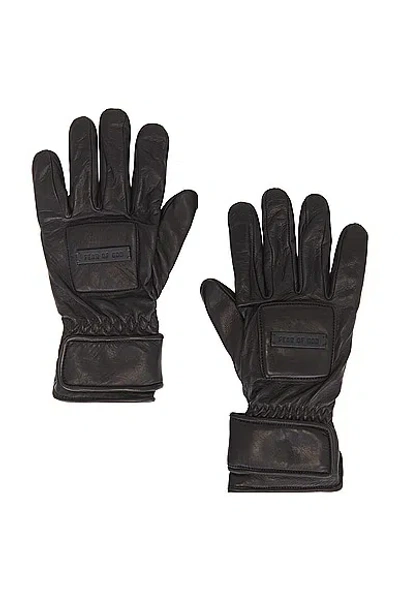 Fear Of God Driver Gloves In Black