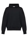 Fear Of God Long-sleeved Hooded Sweatshirt In Black