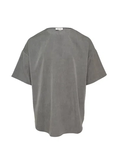 Fear Of God Drop-shoulder Short-sleeved T-shirt In Green