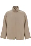 Fear Of God Dusty Beige Wool Jacket With High Collar Men In Beige