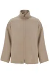 Fear Of God Dusty Beige Wool Jacket With High Collar Men In Beige