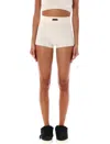 Fear Of God Off White Knit Boxer Short In Off White