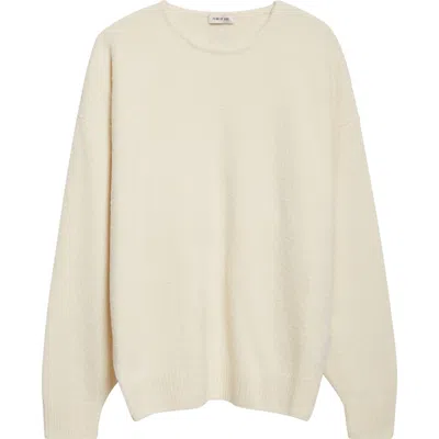 Fear Of God Edge Knit Crewneck Sweater In Neutral