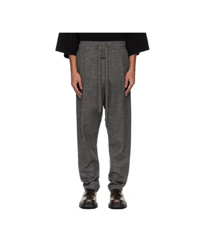 Fear Of God Elastic Waist Casual Pants In Black