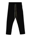 Fear Of God Elasticated Waist Drawstring Sweatpant With Side Pockets In Black
