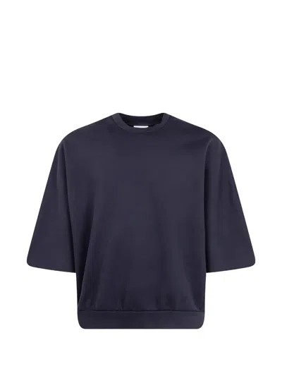 Fear Of God Elasticated-hem T-shirt In Blue