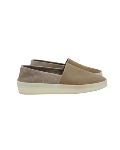 Fear Of God Espa Pony Espadrilles In Beige Calfskin Leather