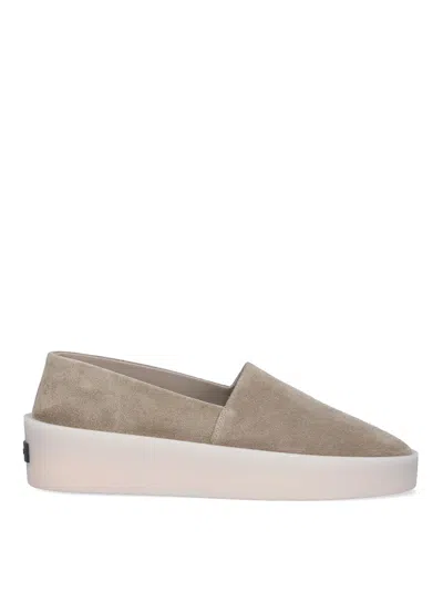Fear Of God Espadrilles In Suede In Beige