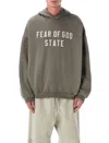 Fear Of God Essential Sweatshirt In Green