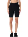 Fear Of God Essential Black  Biker Shorts In Black