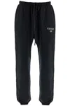 Fear Of God Essential Black Heavy Fleece Sweatpants In Black