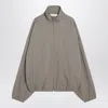 Fear Of God Essential Brushed Sweatshirt In Gray