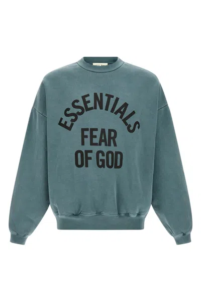 Fear Of God Essential Campus 90s Sweatshirt Light Blue