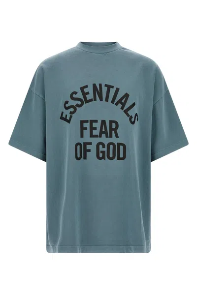 Fear Of God Essential 'campus 90s' T-shirt In Gray