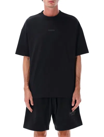 Fear Of God Essential Classic Cotton Tee Jet Black
