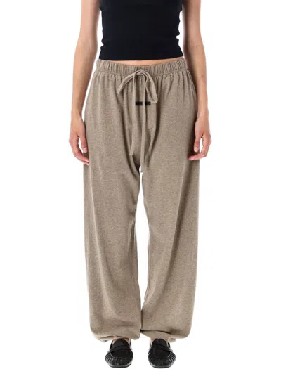 Fear Of God Essential Classic Jersey Sweatpants In Gray