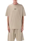 Fear Of God Essential Classic Long Sleeves T-shirt In Brown