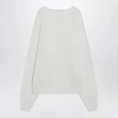 Fear Of God Essential Cloud Nylon-blend Sweater In White