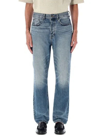 Fear Of God Essential Denim 5-pocket Jeans In Blue