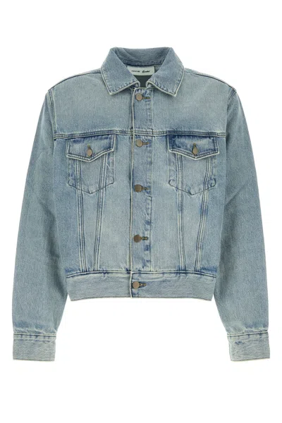 Fear Of God Essential Classic Denim Jacket In Blue
