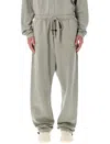 Fear Of God Essential Vintage Fleece Sweatpants Concrete Heather In Gray