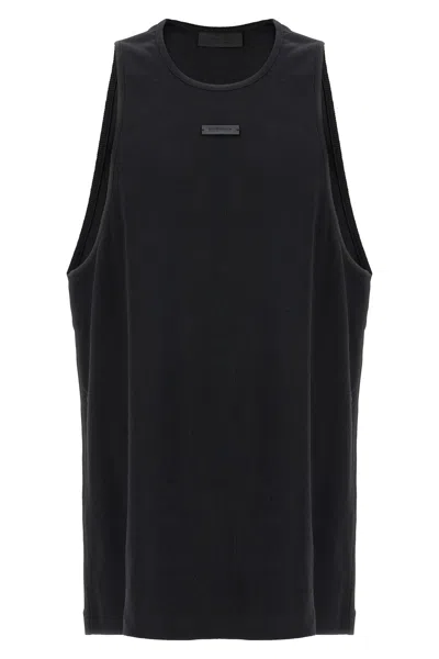 Fear Of God Essential 'essentials' Tank Top In Black